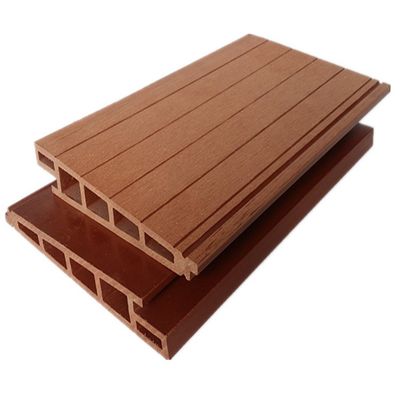 117 X 14MM ξύλινη πλαστική σύνθετη δαπέδων σχεδίων επένδυση τοίχων Wpc εξωτερική