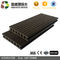 Brown pavimento di legno naturale Grey Hollow Composite Decking di Decking di Wpc del grano di 25mm x di 100