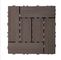Anti Korosi 20mm Halus Diy Wpc Decking Garden Wood Plastic Composite Tiles
