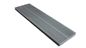 Grey 35% HDPE Extruded Plastic Decking Panel Dinding Luar Wpc Ramah Lingkungan