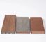 140 X 25mm Moisture Proof WPC Decking Boards Lembar Komposit Kayu Plastik Anti Uv