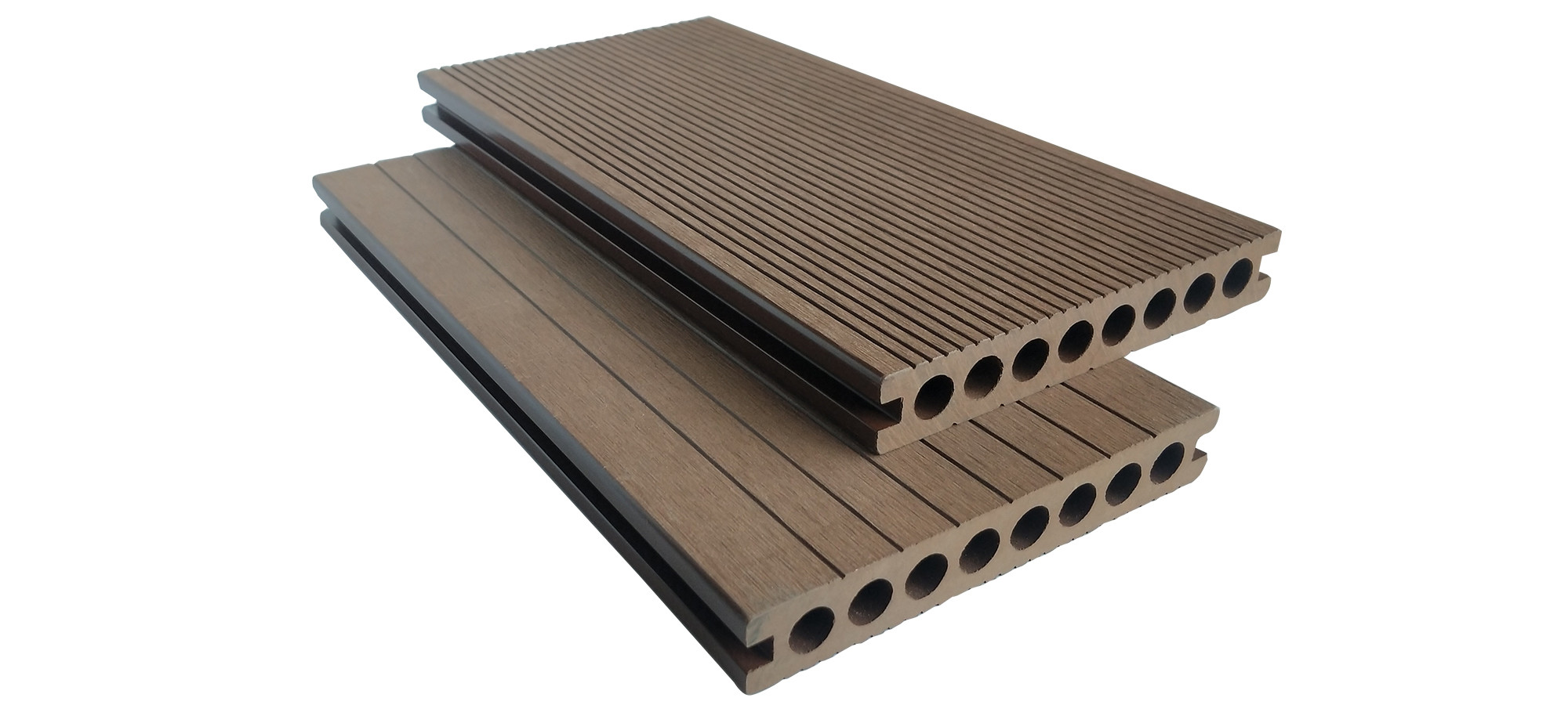 Exterior Grooves 2.2M 150*24mm WPC Hollow Decking