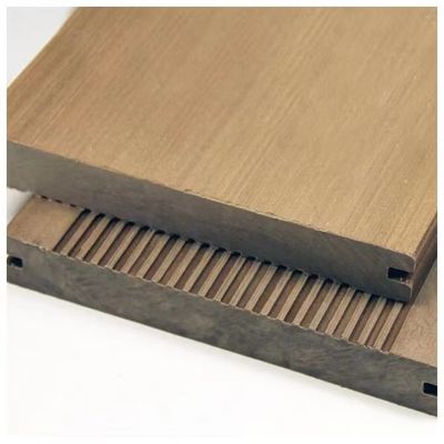 Anti Corrosion WPC Solid Decking Hdpe Wood Composite 150 X 25mm