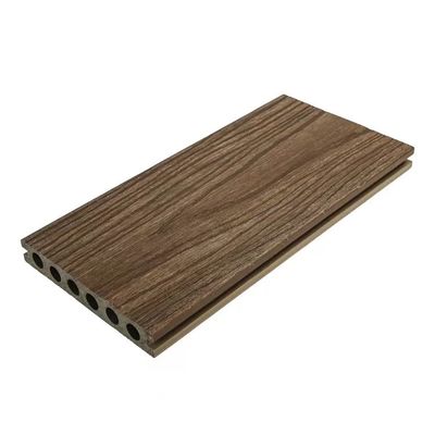 El 100 por ciento de WPC Co del Decking reciclable de la protuberancia de madera de construcción plástica los 5M de la cubierta