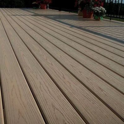 Estrusione composita Wpc Mildewproof di Co di Decking di legno artistico di Brown Eco