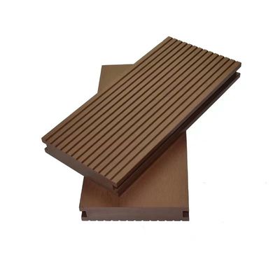 Anti Corrosion WPC Solid Decking 4.8 M Solid Composite Decking Moisture Proof