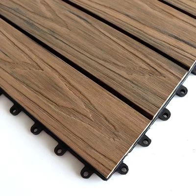 Moisture Proof Wpc Decking Tiles Waterproof Flooring Diy Composite Deck Boards