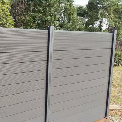 90 X 90mm WPC Fence Panels 120 X 120mm Security Composite Fencing Panels