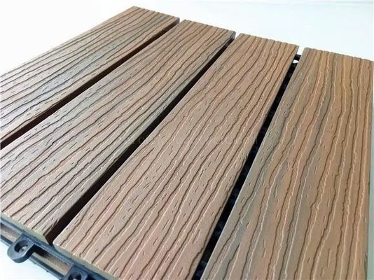 Anti Slip 146 X 22mm WPC Decking Boards Hollow Balcony Wpc Composite Decking 50mm