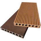 Round-Hollow Wood Plastic Composite Decking Board,Size:140mm X 23mm
