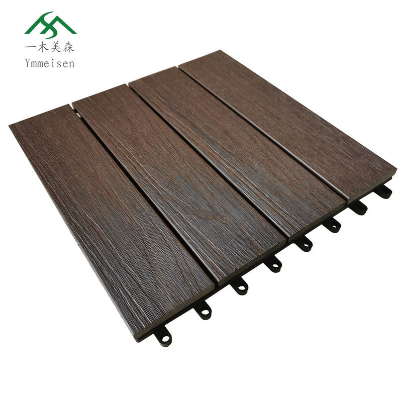 Water Proof Co Extrusion 300mmX300mm WPC DIY Decking