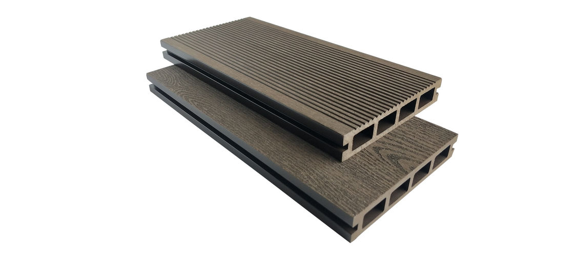 High Quality WPC Composite Hollow Decking,Durable Composite Decking Flooring,Size:135mm X 25mm