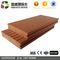 Recyclable Wood Plastic Composite Flooring Tiles  140 X 25mm Solid Composite Decking