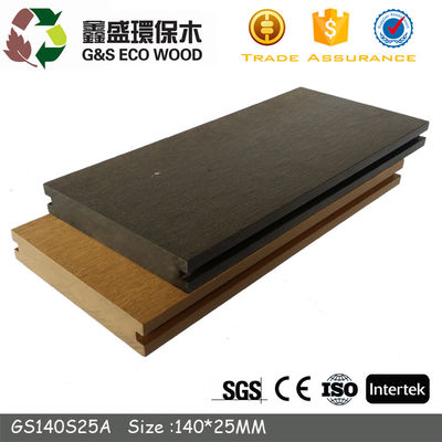 Swimming Pool Wpc Decking Tiles Waterproof Flooring Solid Core Composite Decking