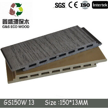 Malleability Anti Rot WPC Wall Panel 146 X 22mm Wood Plastic Composite Wall Cladding