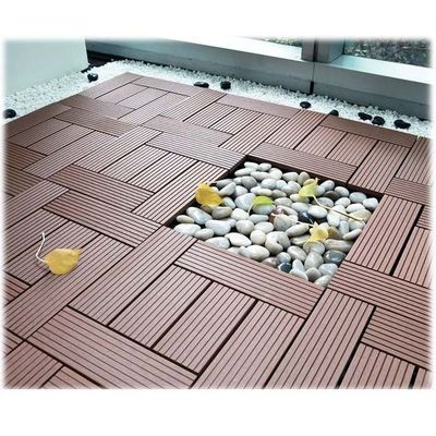 Tấm ốp tường trang trí 300 X 300 Wpc Sàn gỗ Redrose Gạch lát sàn lồng vào nhau tự làm