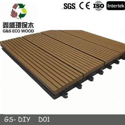 300 X 300 Wpc Decorative Wall Panels Wooden Floor Redrose Diy Interlocking Deck Tiles