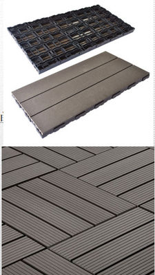 Anti Decking di pressione WPC DIY pannelli composti di plastica di legno dell'HDPE di 90MM X di 90