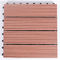 120 X 120MM Terrace Anti Uv WPC DIY Decking Mocha Wpc Wood Plastic Composite Decking