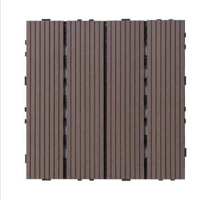 50mm Houten Plastic Samengestelde Waterdichte Met elkaar verbindende het Dekraad van Bevloeringswpc Diy Decking