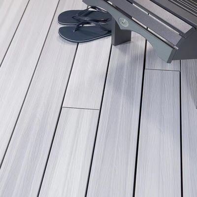 Açık Katı 140 X 25mm WPC Diy Decking Anti Uv Kompozit Kapalı WPC Duvar Paneli