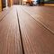 Non Chemical Treatments WPC Co Extrusion Decking Wood Plastic Composite Boards 25mm