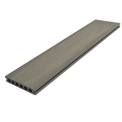 Resists Insects Waterproof WPC Co Extrusion Decking Artificial Lumber Deck 134 X 24mm