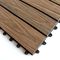 Grey 300 X 300mm WPC DIY Decking Moisture Proof Wpc Wall Cladding Interior