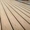 Non Chemical Treatments WPC Co Extrusion Decking Wood Plastic Composite Boards 25mm
