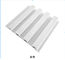 4m 5.8m Splitting Prevention WPC Wall Panel Outdoor White Composite Privacy Fence