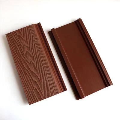 Non Slip WPC Wall Panel Exterior Salt Resistant Composite Wpc Exterior Cladding 2.2m