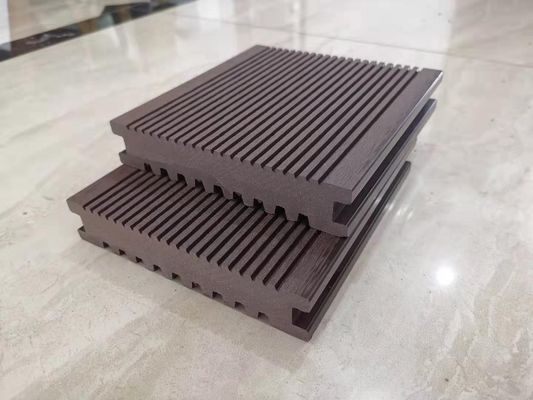 140 X 21mm WPC Solid Decking Plastic 25mm Wood Composite Sheets Laminate Flooring