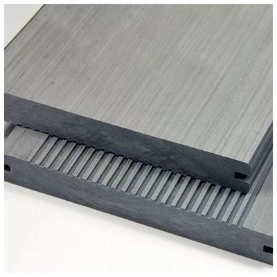 Swimming Pool Solid Core Composite Decking Moisture Proof Wood Plastic Composite Panels